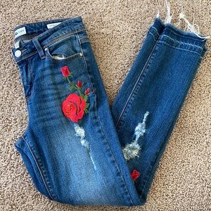 Black Daisy Kate Straight Leg Jeans